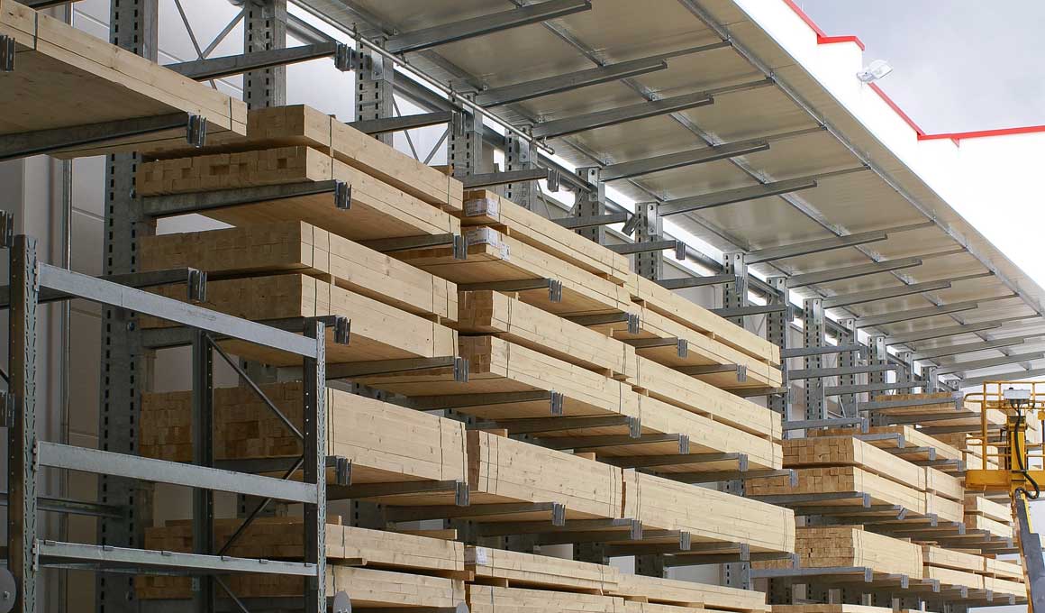 SF3 wood storage with roof